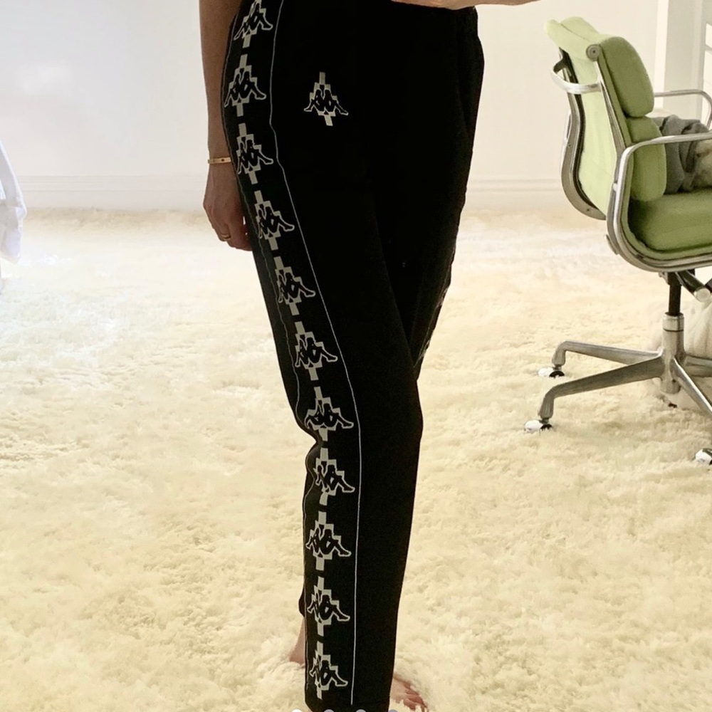 marcelo burlon x kappa pants/sweatpants